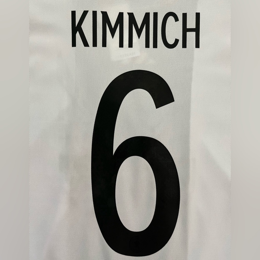 Kimmich #6 Germany 2022 World Cup Home Jersey White S-L - Picture 3 of 4